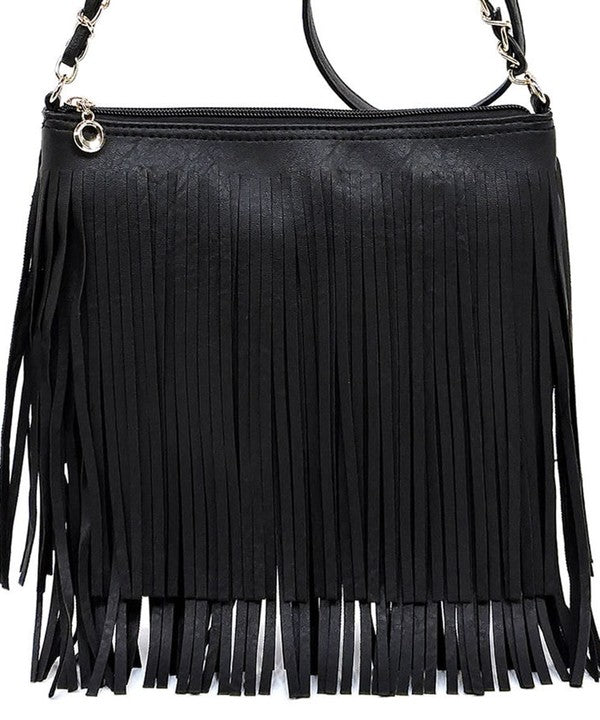 Fringe Crossbody Bag
