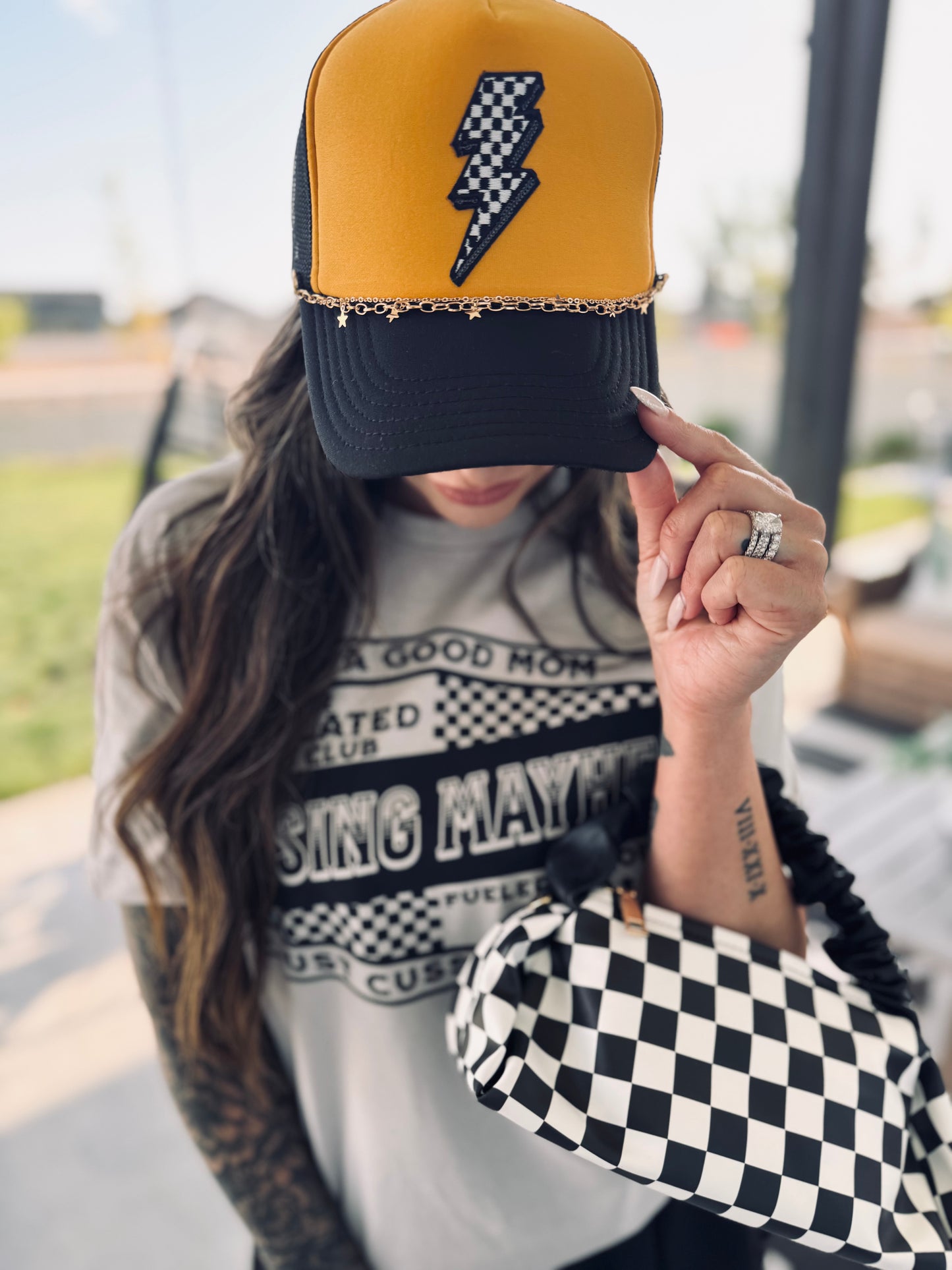 Lightning Bolt Trucker Hat