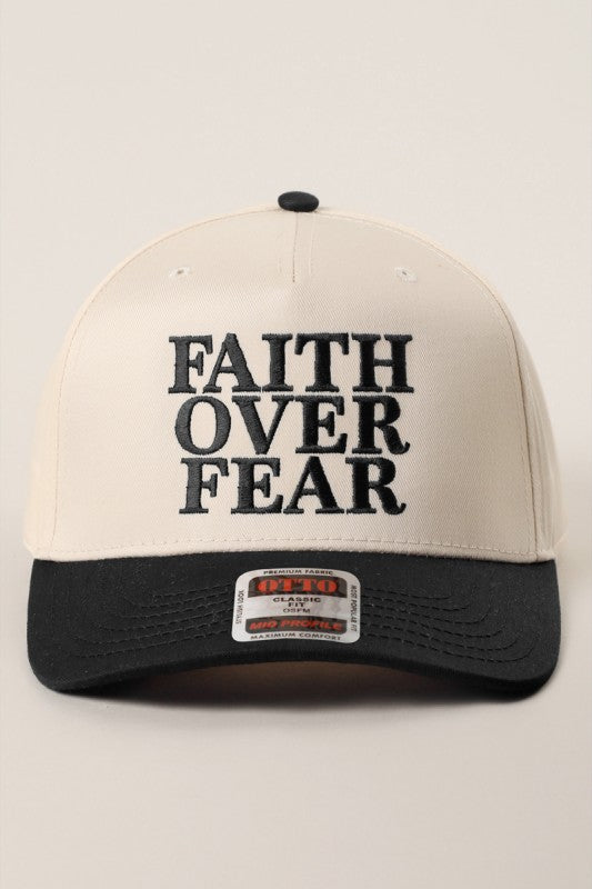 Faith Over Fear Hat