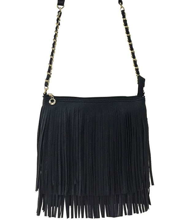 Fringe Crossbody Bag