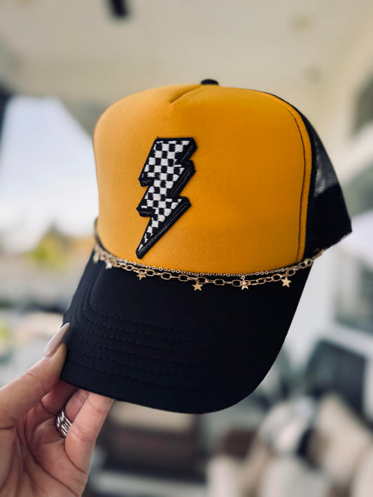 Lightning Bolt Trucker Hat