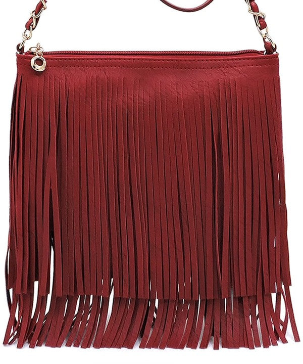 Fringe Crossbody Bag