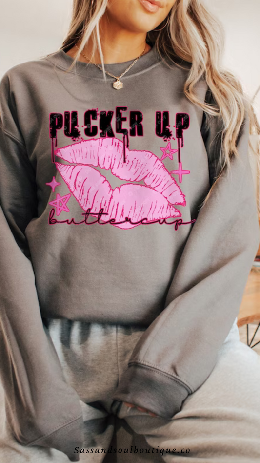 Pre-Sale Pucker Up Crewneck