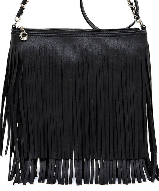 Fringe Crossbody Bag