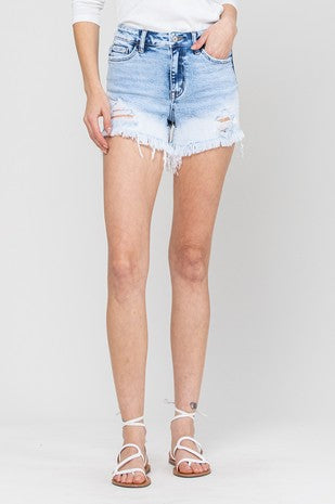 Ombre' Jean Shorts