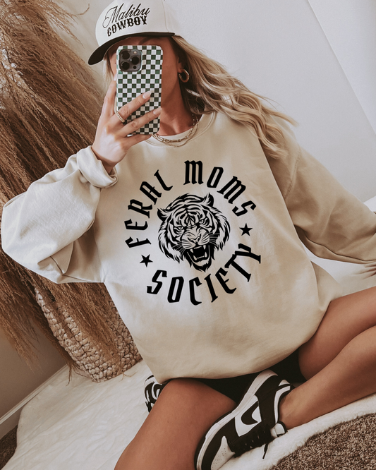 Feral Moms Society Crewneck