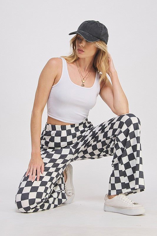 Zara Checkered Pant