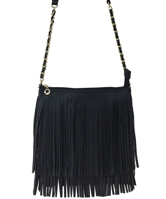Fringe Crossbody Bag