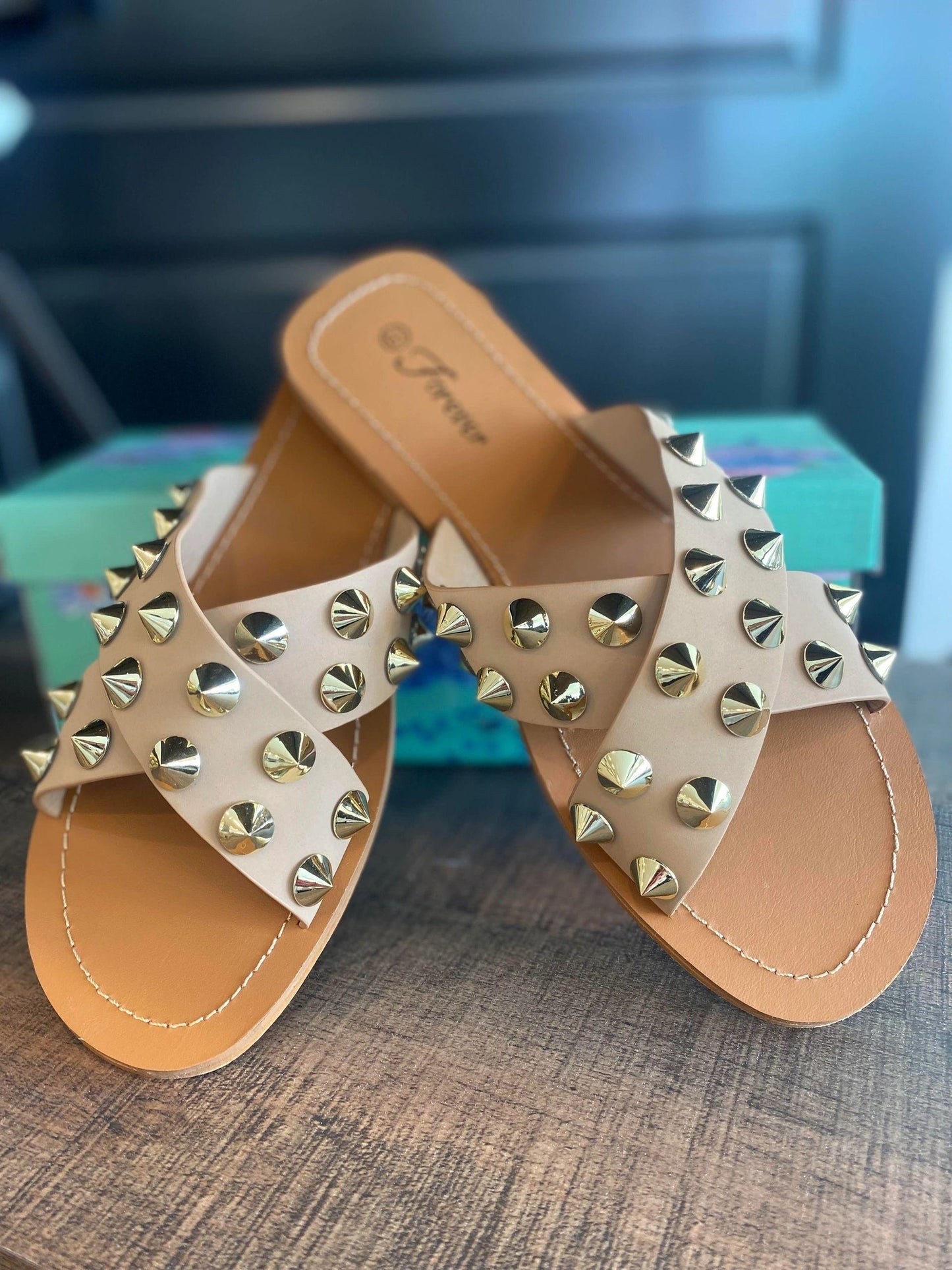 Studded Sandals