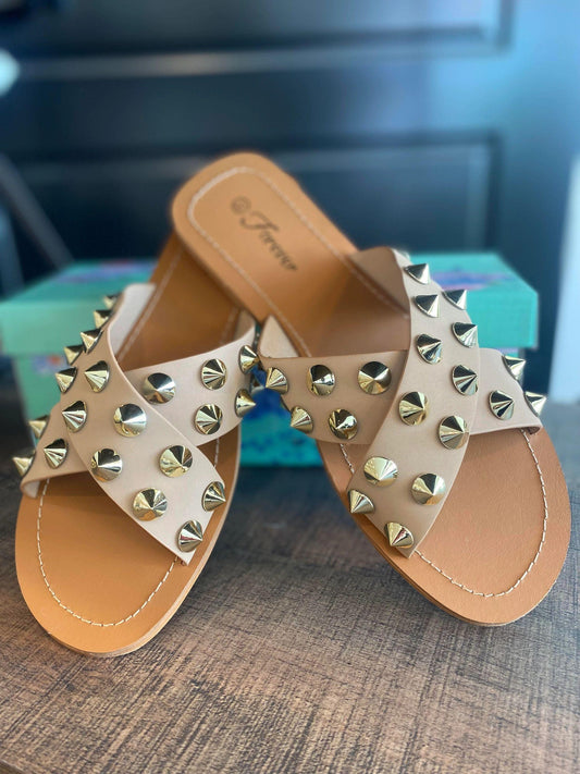 Studded Sandals